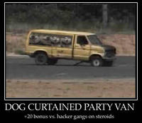 Exploding Van