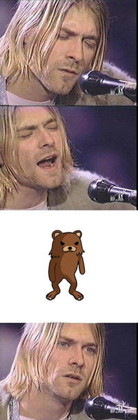 Kurt Cobain Reaction