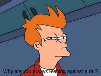Fry looking squint / Fry squint