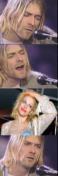 Kurt Cobain Reaction