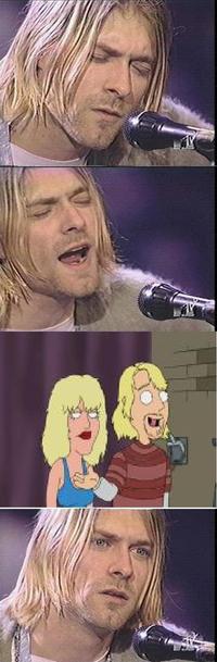 Kurt Cobain Reaction