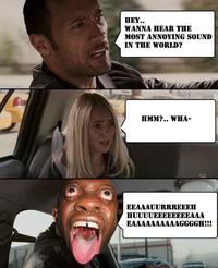 The Rock Driving