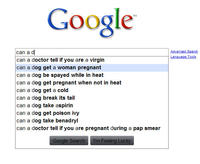 Google Search Box Suggestions