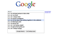 Google Search Box Suggestions