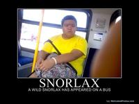 A wild Snorlax appears!