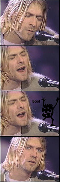 Kurt Cobain Reaction