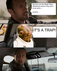 The Rock Driving