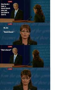 Biden / Palin Debate 4pane
