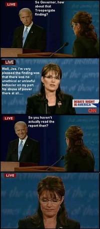 Biden / Palin Debate 4pane