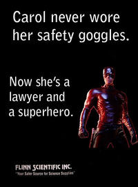 Carol’s Safety Goggles