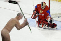 Naked Guy With Axe