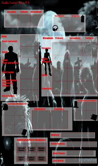 Zombie Tools/Zombie Survival Sheet