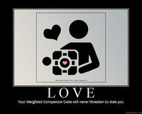 The Weighted Companion Cube