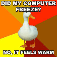Technologically Impaired Duck