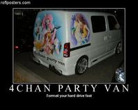 4chan Party Van