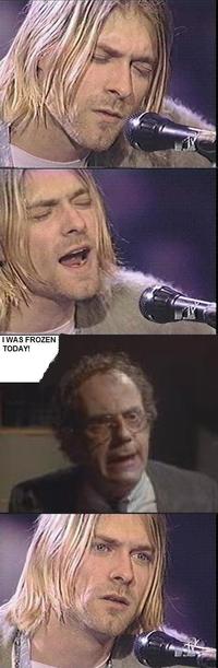 Kurt Cobain Reaction