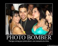 Photobombing