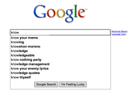 Google Search Box Suggestions