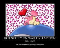 Hot Skitty on Wailord Action