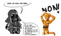 "Luke, je suis ton père" cartoon parodies