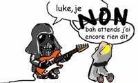 "Luke, je suis ton père" cartoon parodies