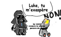 "Luke, je suis ton père" cartoon parodies