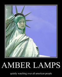 Amber Lamps