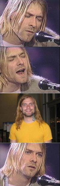 Kurt Cobain Reaction