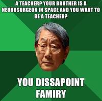 High Expectations Asian Father