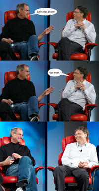 Steve Jobs/Bill Gates Comic