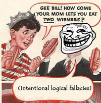 Gee Bill how come your mom﻿ lets you eat two wieners? 