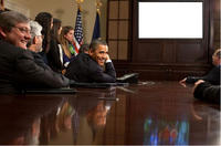 Smirking Obama