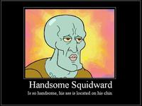 Handsome Squidward/Squidward Falling