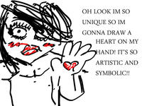 Stereotypical Facebook User Doodles