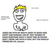Stereotypical Facebook User Doodles