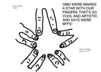 Stereotypical Facebook User Doodles