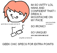Stereotypical Facebook User Doodles