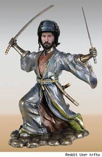 Sad Keanu in a Helmet