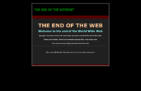 The Last Page of the Internet