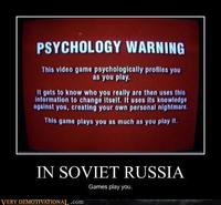 In Soviet Russia...