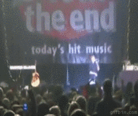 Justin Bieber Gets Hit By A Water Bottle