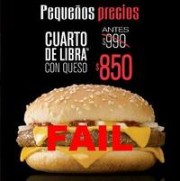 Cuarto de libra con queso