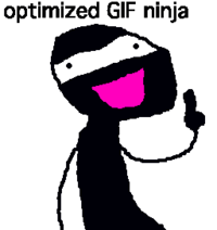 Optimized GIF Dude