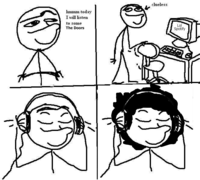 Today I Will Listen to Some X