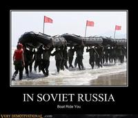 In Soviet Russia...
