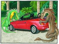 Dragons having Sex with Cars