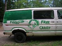 Free Candy Van