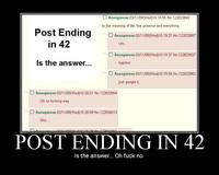 The Answer To Life, The Universe and Everything