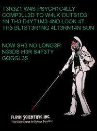 Carol’s Safety Goggles