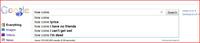 Google Search Box Suggestions